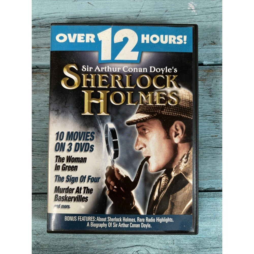 Sir Arthur Conan Doyles Sherlock Holmes (DVD, 2005, 3-Disc Set)